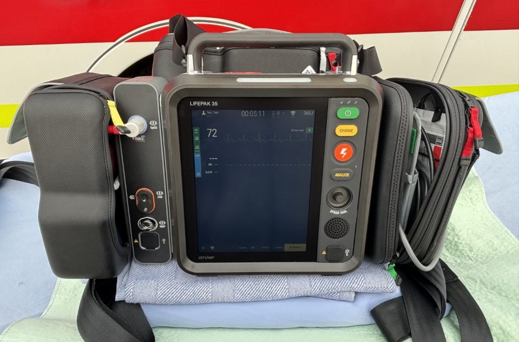 Media Release 02/09/2025: Bonnyville Regional Fire Authority EMS Division First in Alberta to Implement LIFEPAK 35 Monitors/Defibrillators